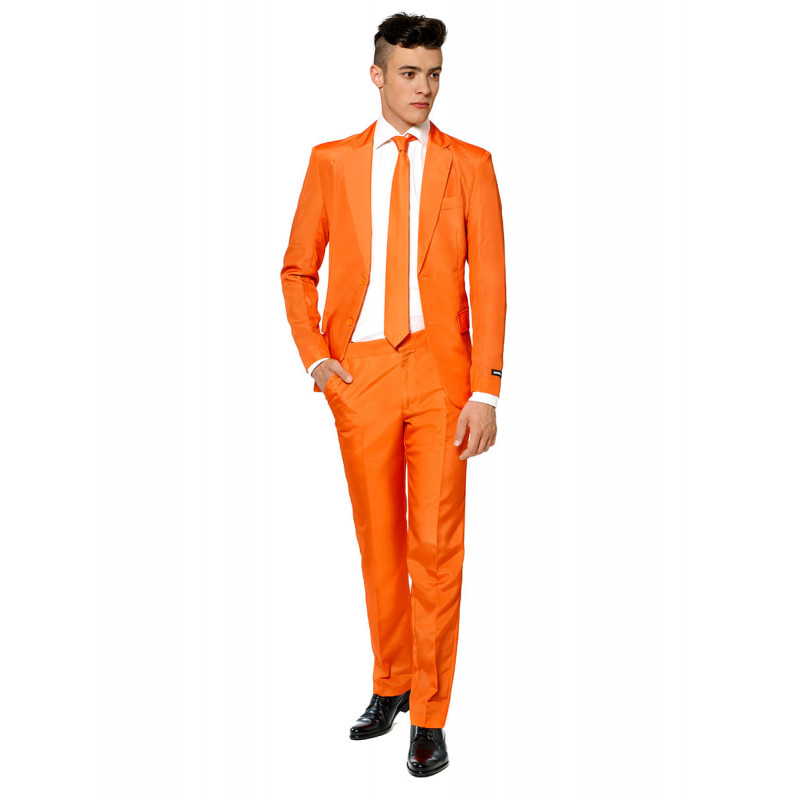 oblek OppoSuit Suitmeister čistě oranžový