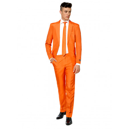 oblek OppoSuit Suitmeister čistě oranžový