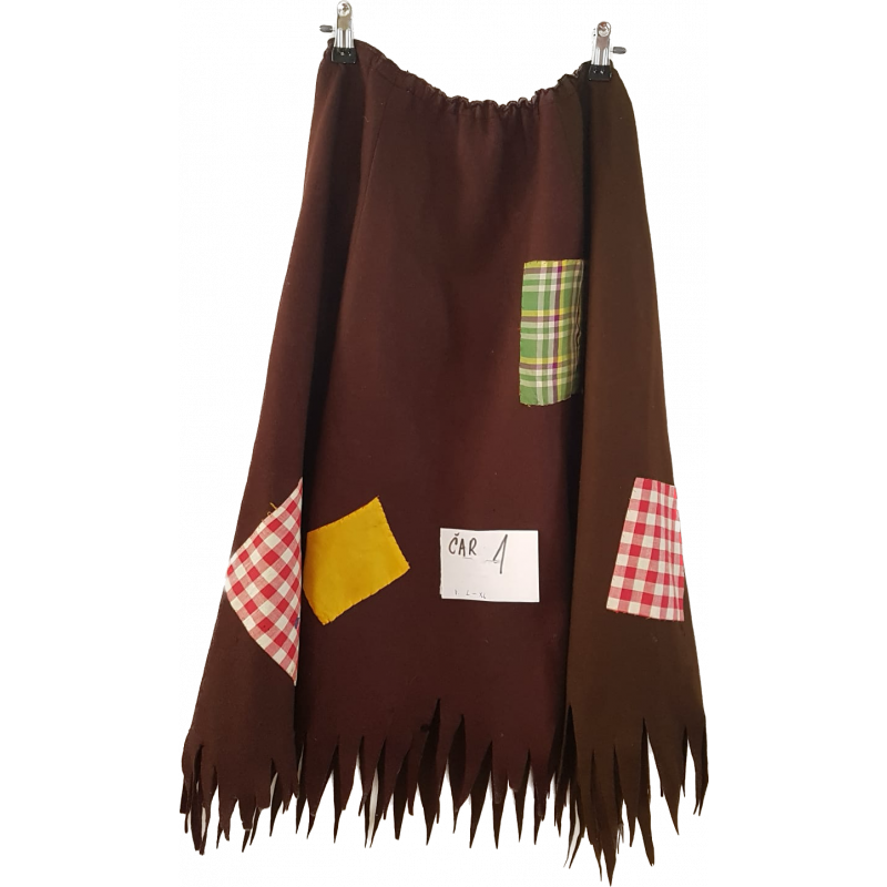 Čarodějnice, ježibaba sukně  č. 1  **