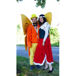 Maková panenka a  motýl Emanuel