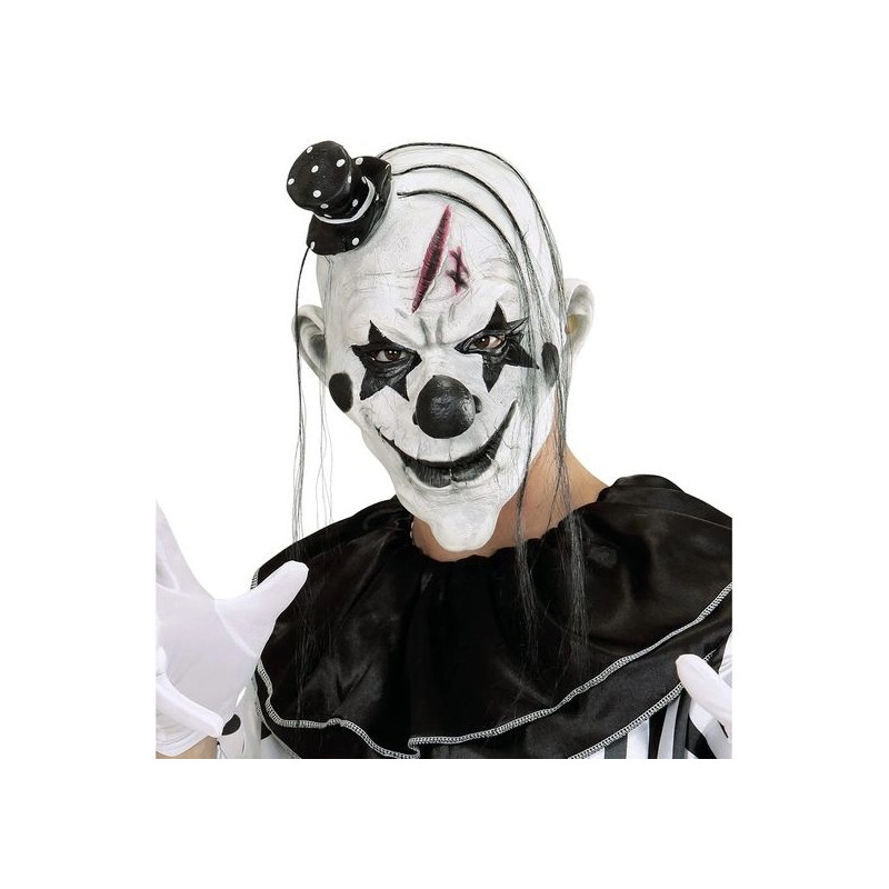 maska halloween, klaun, pierot