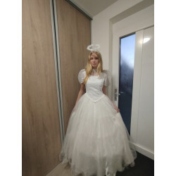 č. 2699 svateb. šaty, anděl