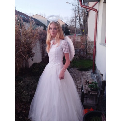 č. 2699 svateb. šaty, anděl