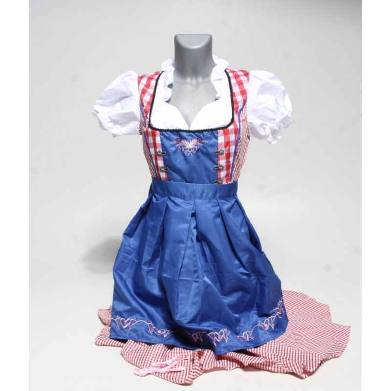 Bavoračka, dirndl šaty vel: S