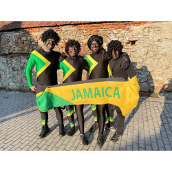 Jamajský 4bob, kokosy na sněhu