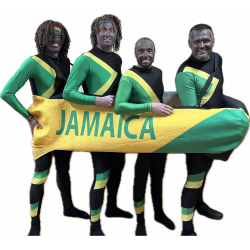 Jamajský 4bob, kokosy na sněhu