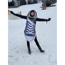 párový kostým bota, teniska