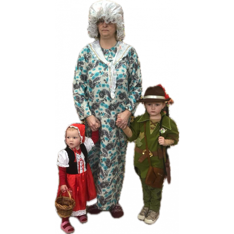 Karkulka, myslivec a babička