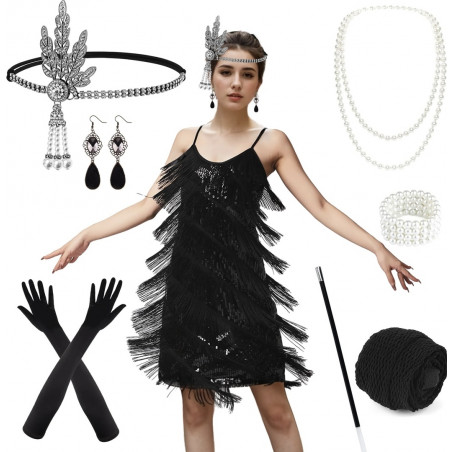 Šaty 20.léta Charleston č:8433