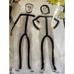 Stickman č:8018 A,B párový kostým