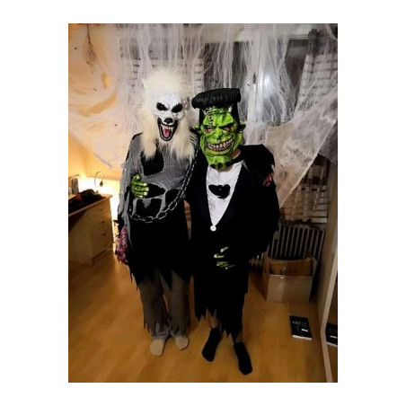halloween, Frankenstein, vlkodlak